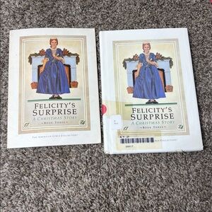 American Girl FELICITY Book Three 1991 one hardcover, one softcover